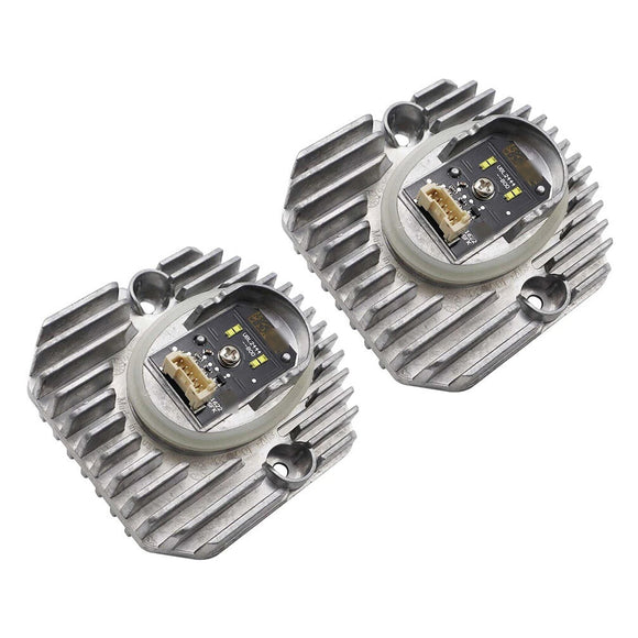 2PCS LED Tagfahrlicht Modul + Adaptive Scheinwerfer Ballast Control Modul Für BMW 5 Series G30 Niedrige Version 2017-2019