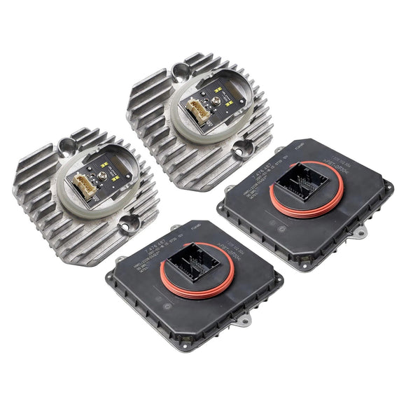 2PCS LED Tagfahrlicht Modul + Adaptive Scheinwerfer Ballast Control Modul Für BMW 5 Series G30 Niedrige Version 2017-2019