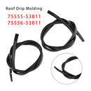 2x moldura de goteo de techo izquierdo + derecho 75555-53011 75556-53011 para Lexus IS300 01-2005-3