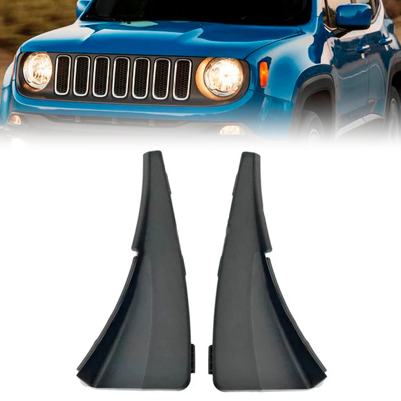 Pari tuulilasin kulman pyyhkimen kopan suojus Jeep Renegadelle 2015-2017