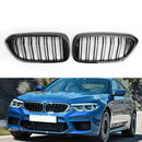 Griglia anteriore BMW Serie 5 G30 G31 530i/530i xDrive/540i/540i xDrive 2017-2019 Griglia nera lucida-3