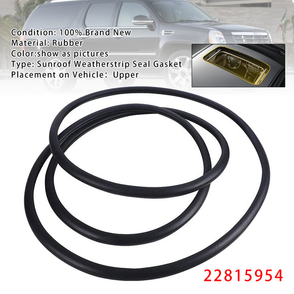 Joint d'étanchéité pour toit ouvrant 22815954, pour Tahoe Silverado Yukon Escalade 2007 – 2016