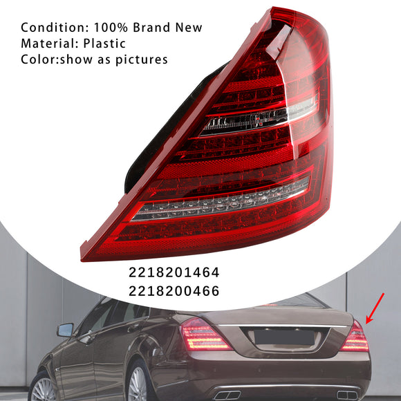 Rechter LED-achterlicht 2218201464 voor Mercedes Benz W221 S-Klasse 2007-2013