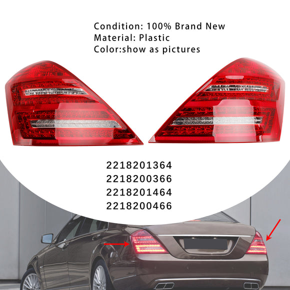 LED-achterlichten links en rechts 2218201364 464 voor Mercedes Benz W221 S-klasse