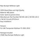 Hinten links + rechts Stoßstange roter Reflektor für VW Transporter Multivan T5 2003–2010-8