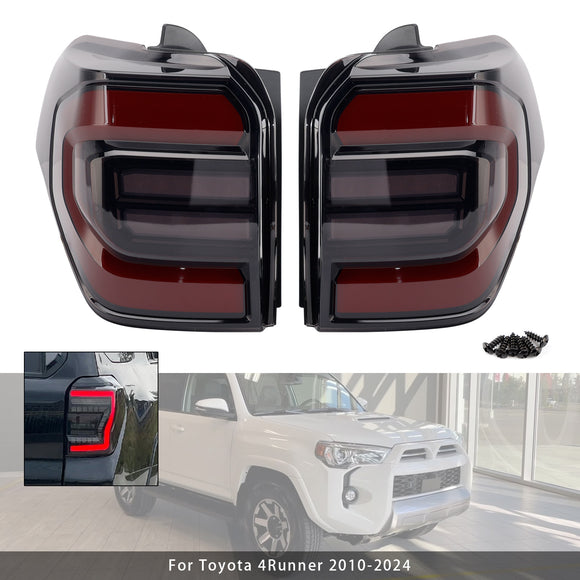 Toyota 4Runner 2010-2024 2kpl LED-takavalot animaatiosarja takavalot