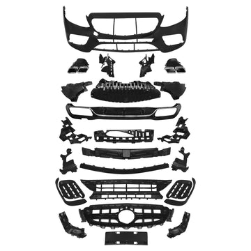 Bodykit bumper geschikt voor Mercedes E-Klasse W213 Upgrade E63s AMG-stijl 2016-2020