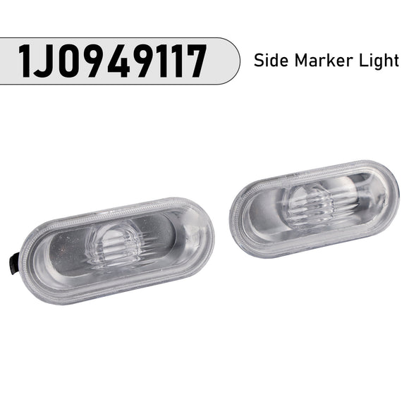 2X Zijmarkeringslicht voor VW Jetta Bora Golf Mk4 GTI B5.5 Passat B5 kever R32