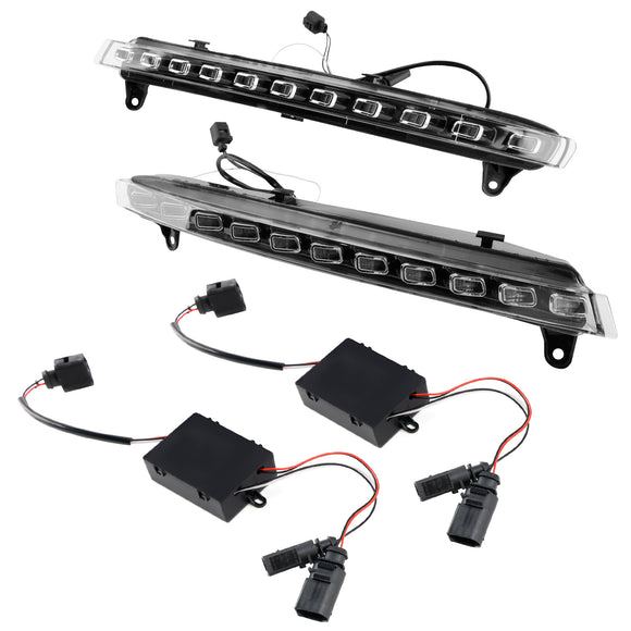 Paar Led-dagrijverlichting 4L0953041 4L0953042 Voor Audi Q7 4L 2007-2009