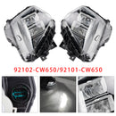 2025-2026 Hyundai Tucson 2PCS Left + Right Headlight Assembly 92102-CW650 92101-CW650-5