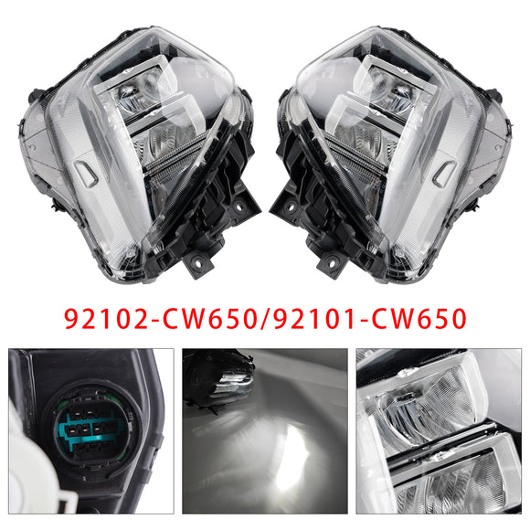 2025-2026 Hyundai Tucson 2PCS Left + Right Headlight Assembly 92102-CW650 92101-CW650