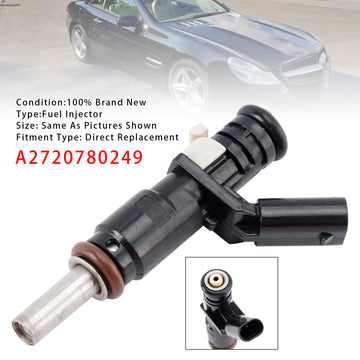 1Pcs Fuel Injector For Mercedes-Benz E350 R350 S400 C280 C300 3.5L A2720780249 - 0