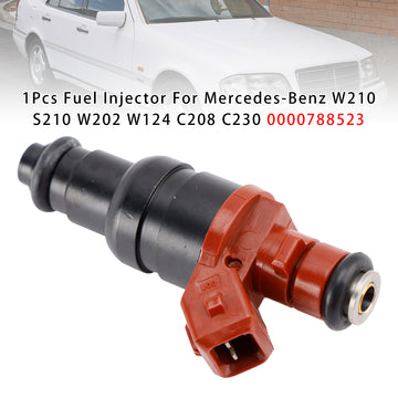 1Pcs Fuel Injector For Mercedes-Benz W210 S210 W202 W124 C208 C230 0000788523