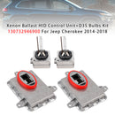 Jeep Cherokee 2014-2018 / Compass 2017-2019 Xenon Ballast HID Control Unit+D3S Bulbs Kit 130732946900 68226783AA L0000D3S-2
