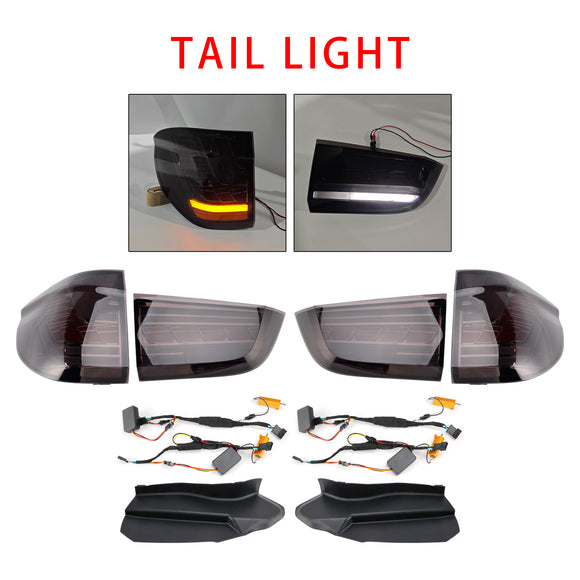 Left+Right LED Tail Light Brake Lamp For BMW X5 F15 2014-2018