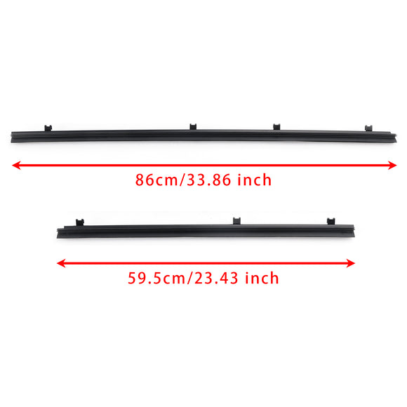 Burletes de cristal para puerta, 4 Uds., 68171-60090, para Toyota 4Runner GX460