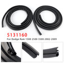 2PCS Weatherstrip Front Door Seal 5131160 For Dodge Ram 1500 2500 3500 2002-2009-4