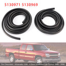 2PCS Dichtungstürdichtung 5130971 5130969 für Chevrolet Silverado/GMC Sierra 1500 2500 2000-2007-3
