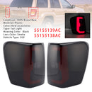 2PCS Smoke Black Brake Tail Lights Tailight 55155139AC 55155138AC For Jeep Grand Cherokee 1999-2004-3