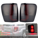 2PCS Smoke Black Brake Tail Lights Tailight 55155139AC 55155138AC For Jeep Grand Cherokee 1999-2004-1