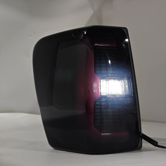 2PCS Smoke Black Brake Tail Lights Tailight 55155139AC 55155138AC For Jeep Grand Cherokee 1999-2004