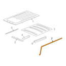 Hummer H2 2003-2009 Left+Right Door Weatherstrip 25868657 25868658-5