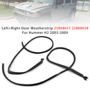 Hummer H2 2003-2009 Left+Right Door Weatherstrip 25868657 25868658-2