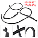 Hummer H2 2003-2009 Left+Right Door Weatherstrip 25868657 25868658-4