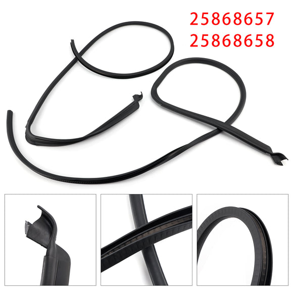 Hummer H2 2003-2009 Left+Right Door Weatherstrip 25868657 25868658