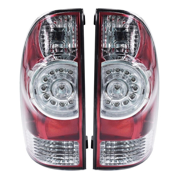 LED Tail Lights Brake Lamp 8156004150 8155004160 For Toyota Tacoma 2005-2015 Red