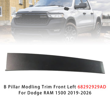 B Pillar Modling Trim Front Left 68292929AD For Dodge RAM 1500 2019-2026 - 0