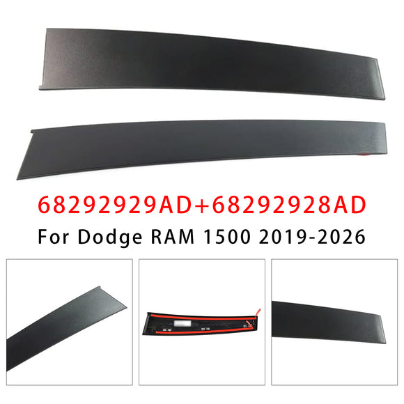 B Pillar Modling Trim Front 68292929AD+68292928AD For Dodge RAM 1500 2019-2026