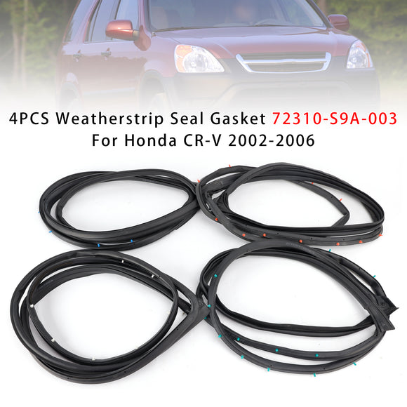 4 Stück Dichtungsdichtung 72310-S9A-003 für Honda CR-V 2002–2006