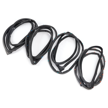 4PCS Weatherstrip Seal Gasket 72310-S9A-003 For Honda CR-V 2002-2006
