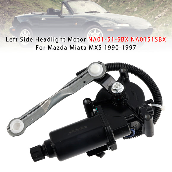 Linker Scheinwerfermotor NA01-51-SBX NA0151SBX für Mazda Miata MX5 1990–1997