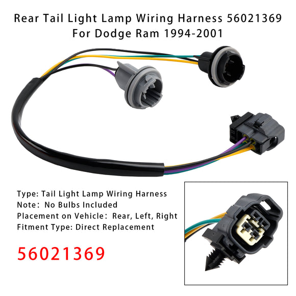 Takavalon lampun johtosarja 56021369 Dodge Ramille 1994-2001