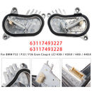 2PCS Angel Eye DRL LED Module 63117493227+63117493228 For BMW F32 F33 F36 LCI 4 Series 2018-2020 White-5