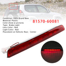 Freno de parada central trasero de coche para LAND CRUISER PRADO LC120 2003-2009 rojo-3