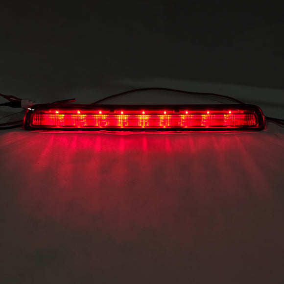 Freno de parada central trasero de coche para LAND CRUISER PRADO LC120 2003-2009 rojo