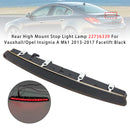 Rear High Mount Stop Light For Vauxhall/Opel Insignia A Mk1 13-17 Facelift Black-2
