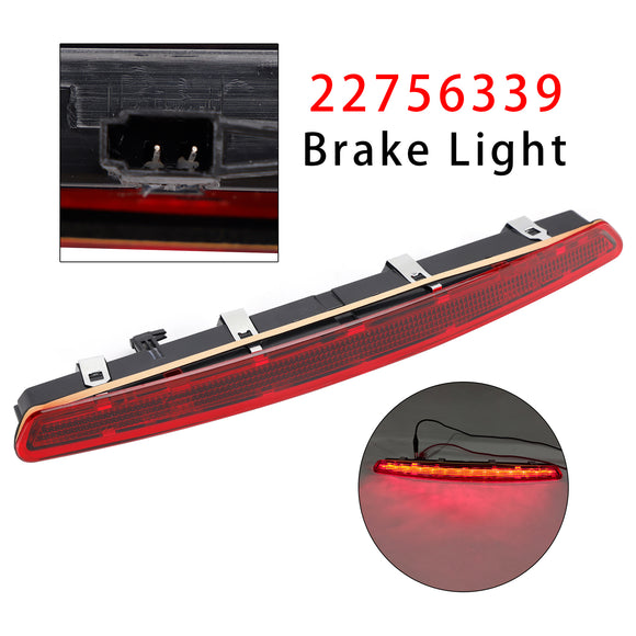 Hinten hoch montierte Bremsleuchte 22756339 für Vauxhall/Opel Insignia A Mk1 2013–2017 Facelift, rotes Gehäuse