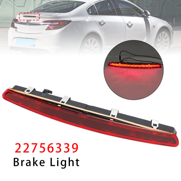 Hinten hoch montierte Bremsleuchte 22756339 für Vauxhall/Opel Insignia A Mk1 2013–2017 Facelift, rotes Gehäuse