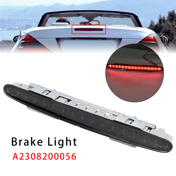 Rear Third Brake Light Lamp For Mercedes Benz SL55 SL550 R230 2002-2012 Gray