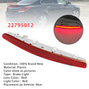 Tercera luz de freno trasera para Vauxhall/Opel Insignia A Mk1 08-2012 Pre-Facelift Rojo-3