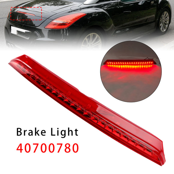 Rear Third Brake Light Lamp 40700780 For Peugeot RCZ 2010-2015 Red