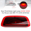 Takaosan kolmas jarruvalolamppu 26590-1KA0B Nissan Juke MK1 F15 2010-2018 punainen-1