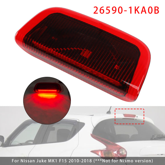 Takaosan kolmas jarruvalolamppu 26590-1KA0B Nissan Juke MK1 F15 2010-2018 punainen