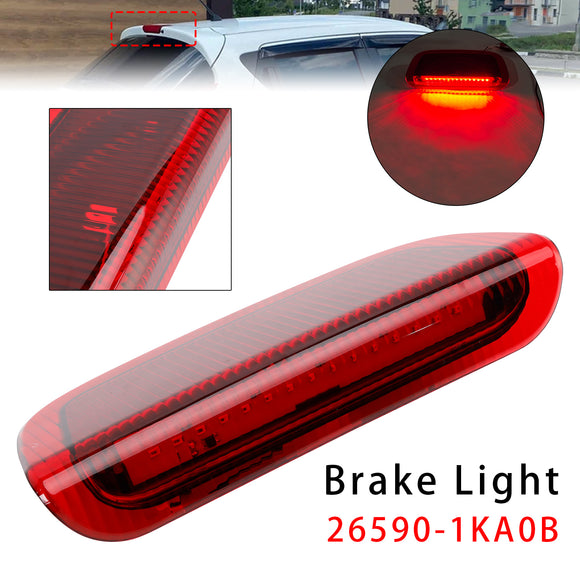 Takaosan kolmas jarruvalolamppu 26590-1KA0B Nissan Juke MK1 F15 2010-2018 punainen