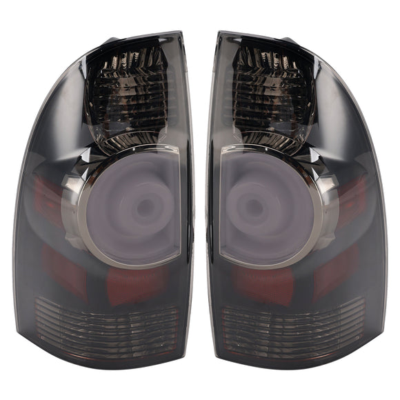 LED Tail Lights Brake Lamp 8156004150 8155004160 For Toyota Tacoma 05-2015 Gray