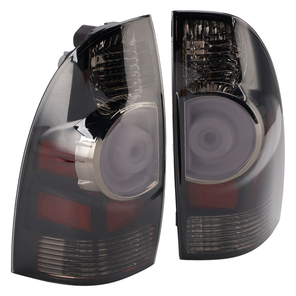 LED Tail Lights Brake Lamp 8156004150 8155004160 For Toyota Tacoma 05-2015 Gray